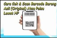 Cara Scan Barcode Produk Honda